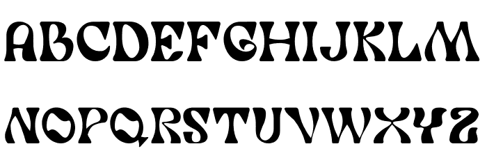 Memoire Font LOWERCASE