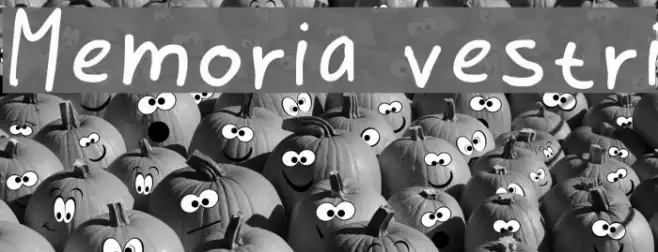Memoria vestri Example 3