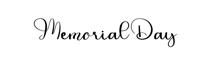 Memorial Day  Fuentes Gratis Descargar