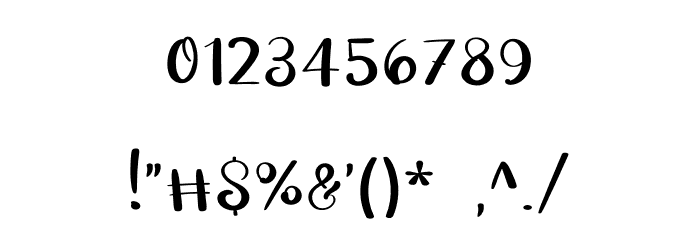Memorial Day Font OTHER CHARS
