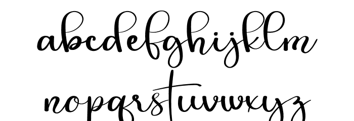 Memorial Day Font LOWERCASE