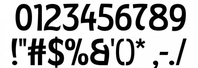 Memories Angular Font OTHER CHARS