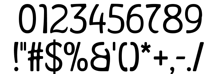 Memories Round Light Font OTHER CHARS