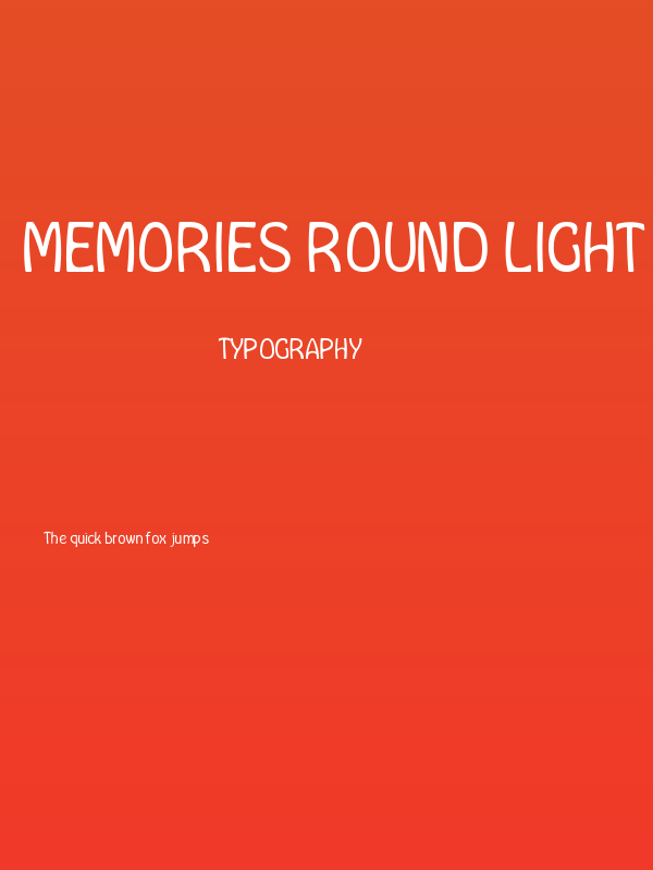 Memories Round Light Poster
