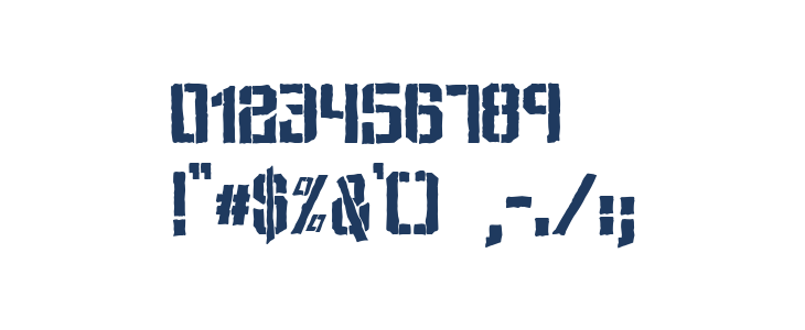 Memories Stencil Other Characters