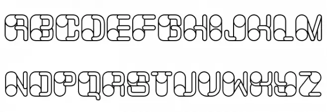 Memory Hollow Regular Font OTHER CHARS