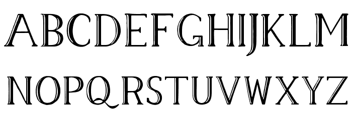 Memory Inline Schriftart Kleinbuchstaben