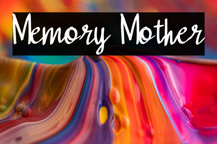 Memory Mother Example 2