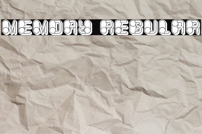 Memory Regular Example 1