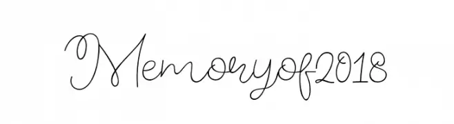 Memory of 2018  Frei Schriftart Herunterladen