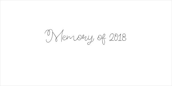 Memory of 2018 Logo