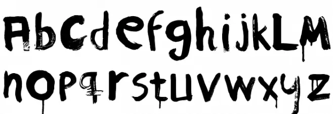 Memory of War Beta 1 Normal फ़ॉन्ट लोअरकेस