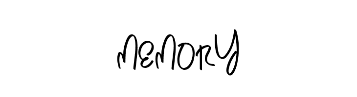 Memory  免费字体下载