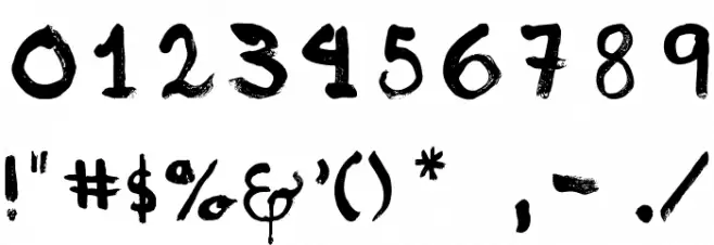 MemoryofWarBeta-Normal Font OTHER CHARS