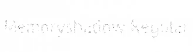 Memoryshadow Regular  تنزيل الخطوط