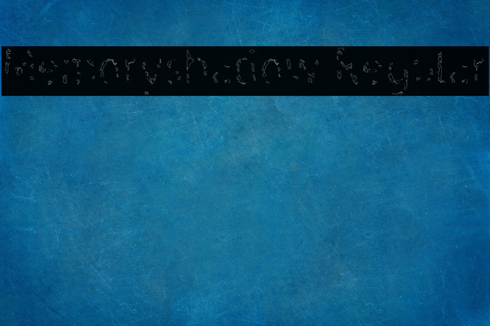 Memoryshadow Regular Font examples