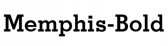 Memphis-Bold  تنزيل الخطوط