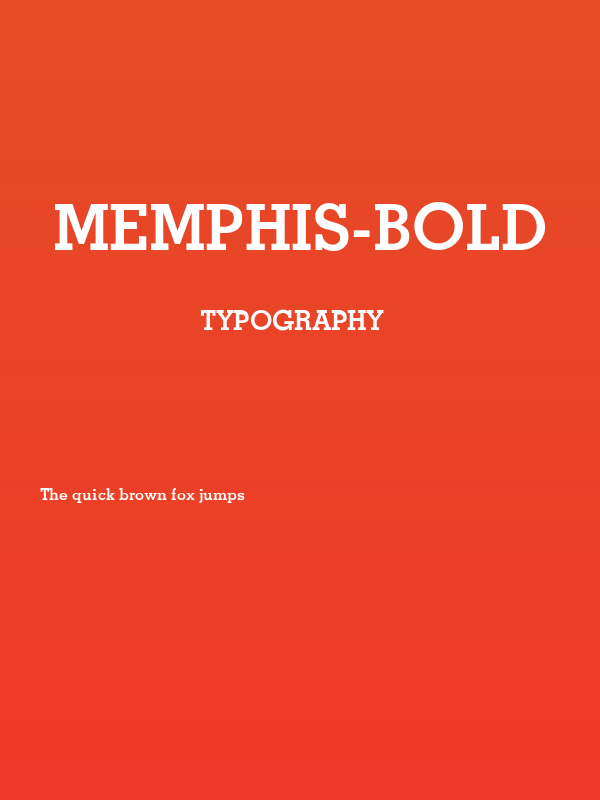Memphis-Bold Poster