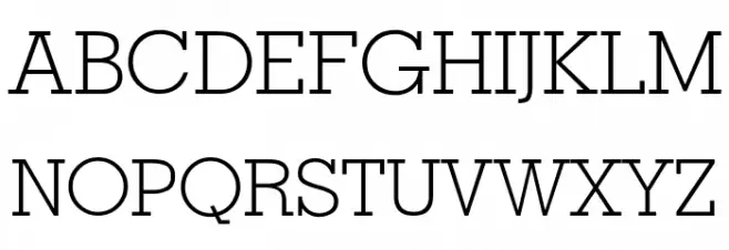 Memphis-Light Font Litere mari