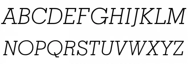 Memphis-LightItalic Шрифта ВЕРХНИЙ