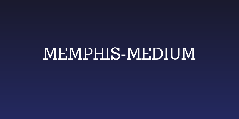 Memphis-Medium Social Header
