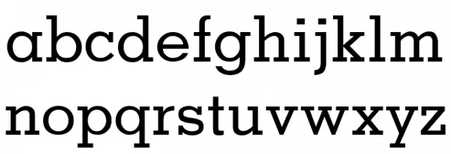 Memphis-Medium Font Litere mici