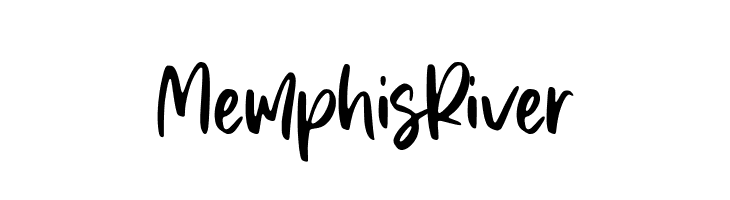 Memphis River  baixar fontes gratis