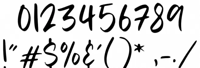 Memphis River Font OTHER CHARS