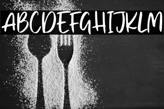 Memphis River Font examples