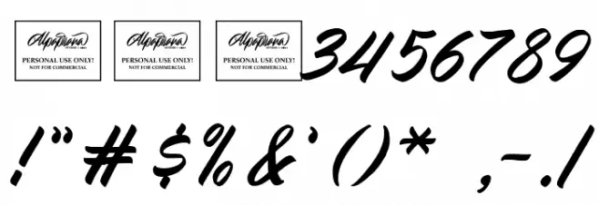 Memphis Font OTHER CHARS