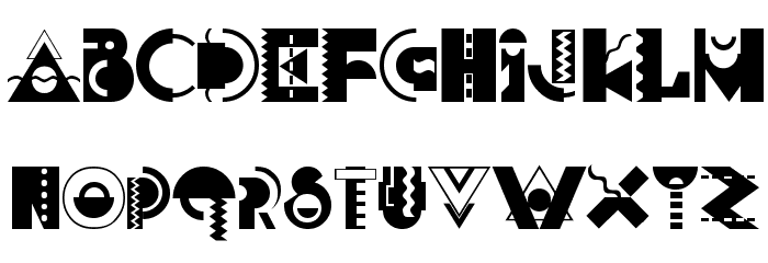 MemphisDisplay Font LOWERCASE