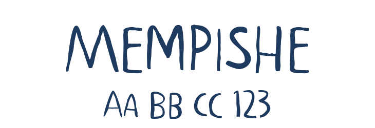 Mempishe Font Preview