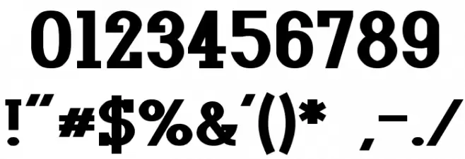 Men Nefer Black Bold Font OTHER CHARS