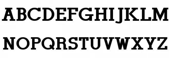 Men Nefer Black Bold Schriftart Groß
