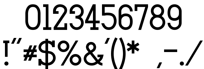 Men Nefer Font OTHER CHARS