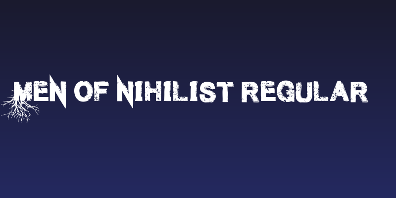 Men of Nihilist Regular Social Header