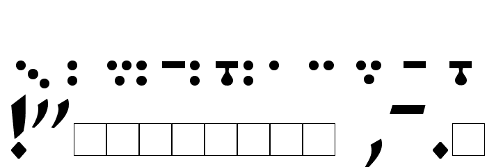 MendelSiddurMW Bold Font OTHER CHARS