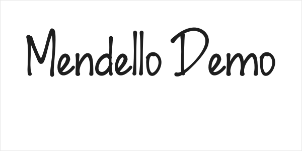 Mendello Demo Logo