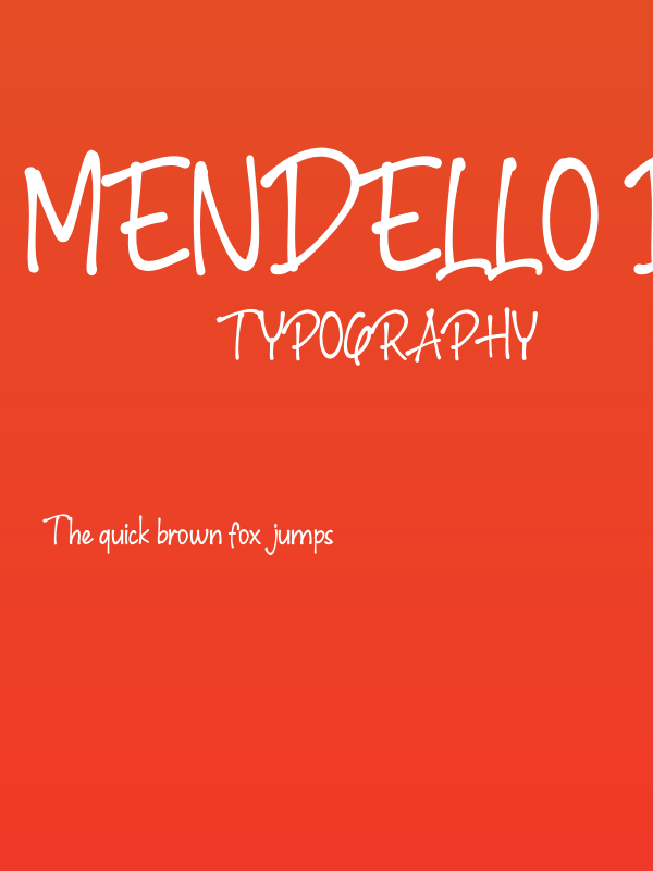 Mendello Demo Poster