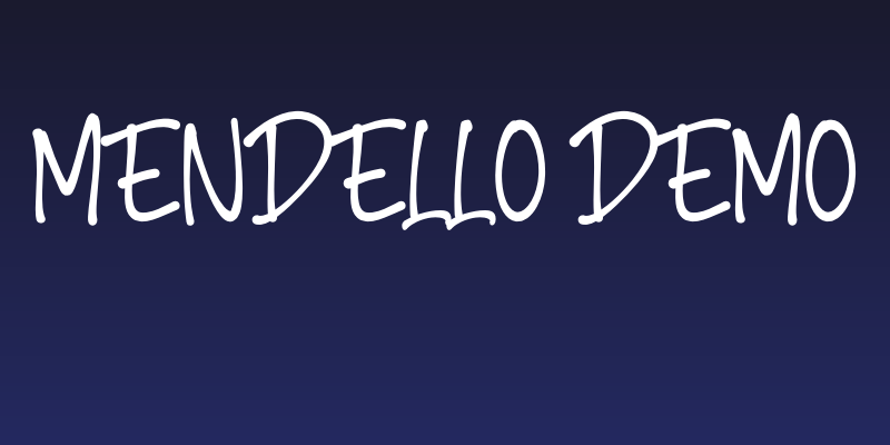 Mendello Demo Social Header