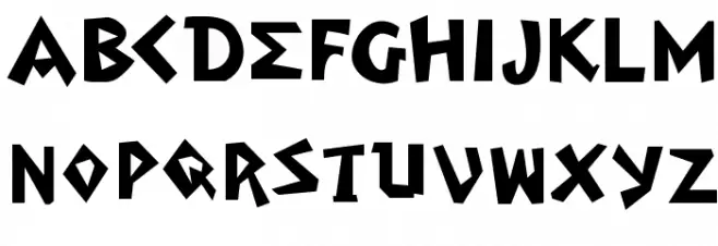 MendelsohnsTochter Schriftart Groß