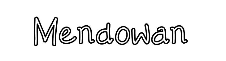 Mendowan  Free Fonts Download