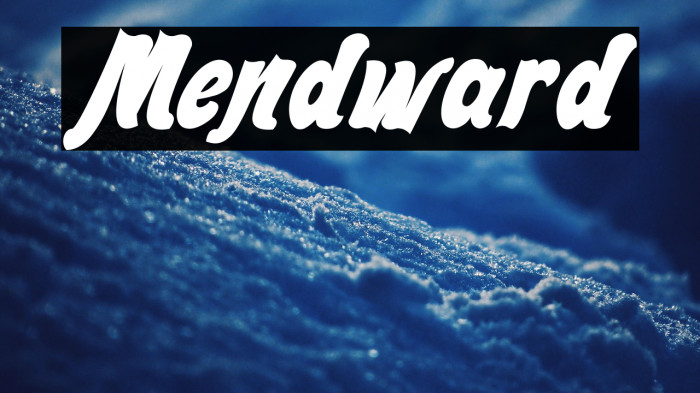 Mendward Example 2