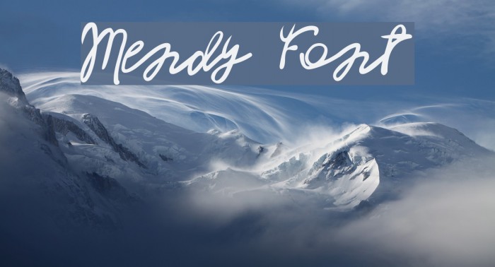 Mendy Font examples