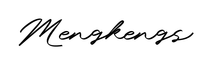 Mengkengs  font caratteri gratis