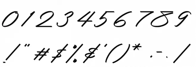 Mengkengs Font OTHER CHARS