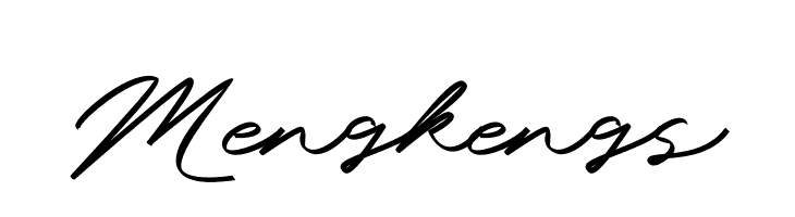 Mengkengs  Frei Schriftart Herunterladen