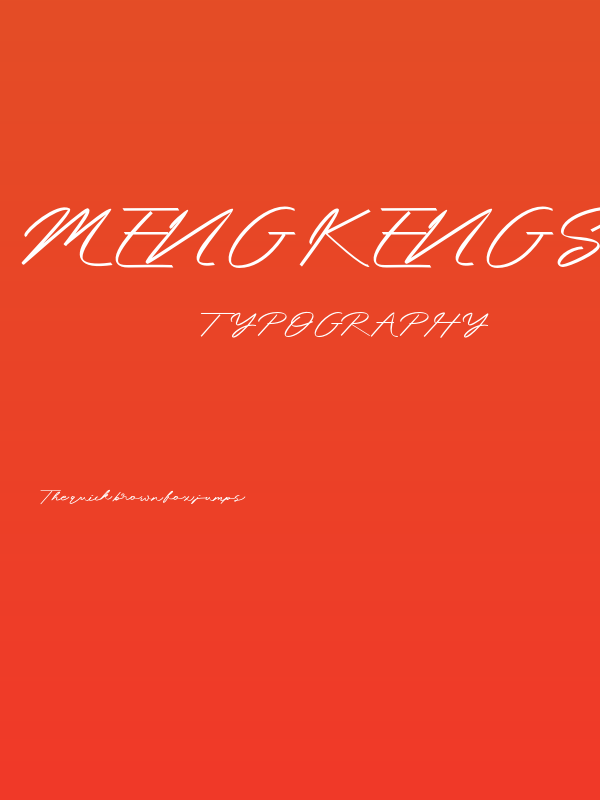 Mengkengs Poster