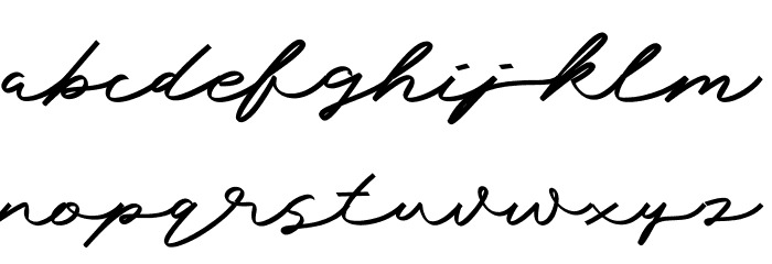 Mengkengs Font LOWERCASE