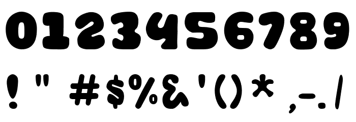 Menika Regular Font Alte caractere